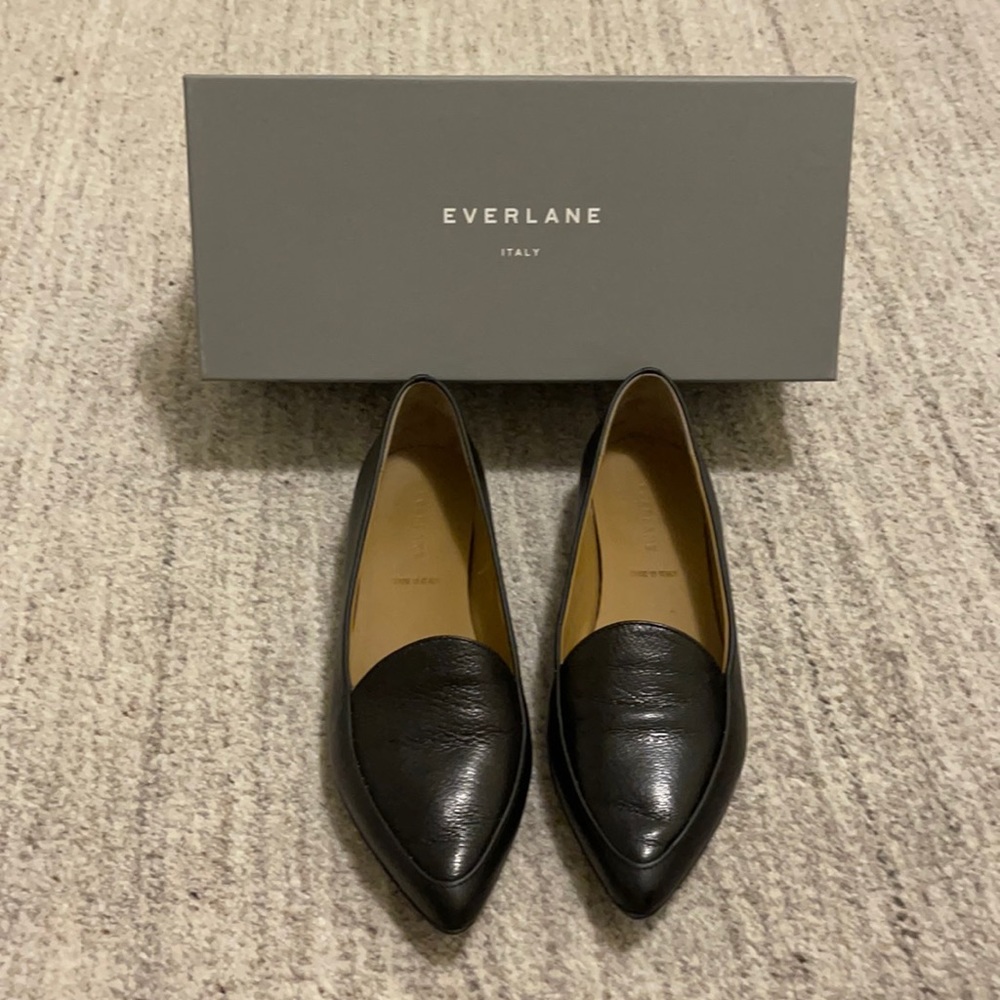Everlane black flats